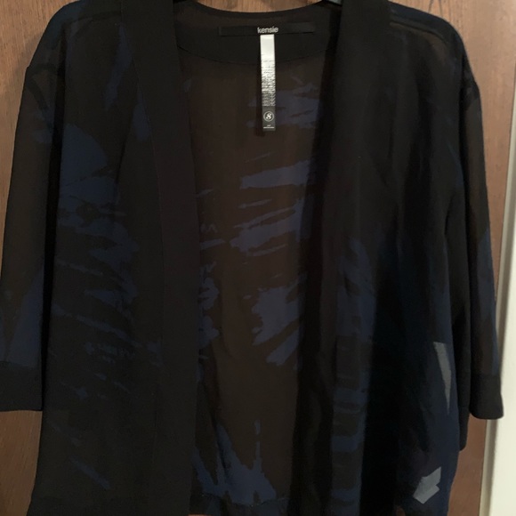 Kensie sheer open kimono jacket NWT - Picture 2 of 2